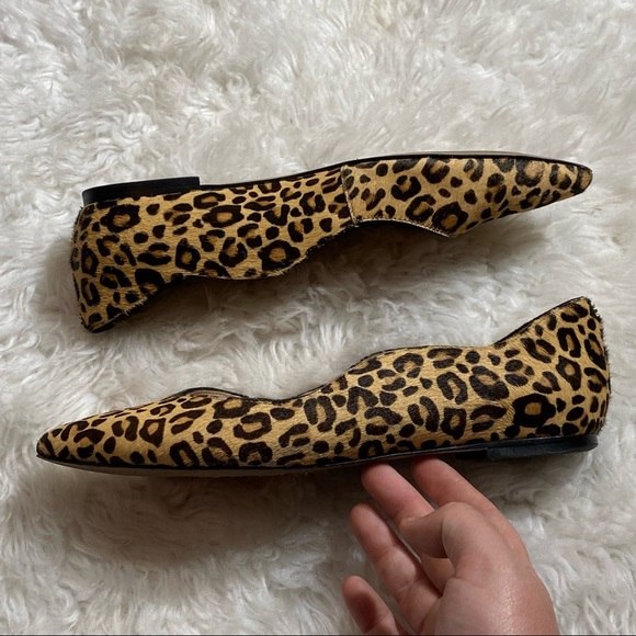Sam Edelman Calf Hair? Animal Print Flats - Picture 4 of 9